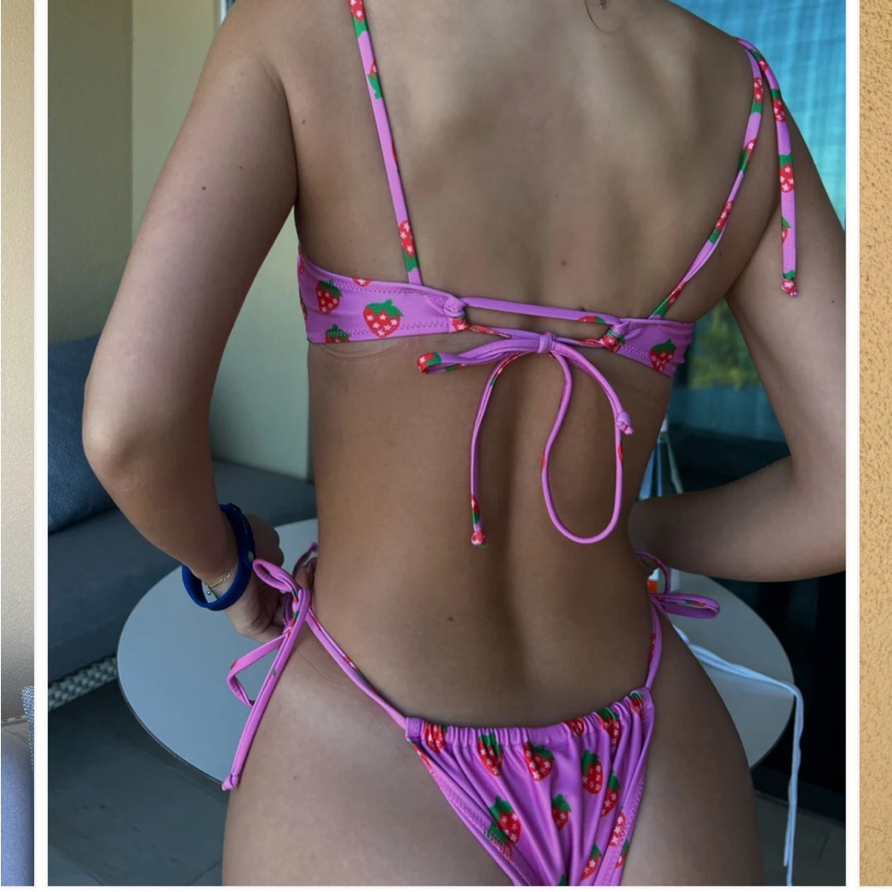 Strawberry Milk Mob Fragola top & bottom - Picture 6 of 8